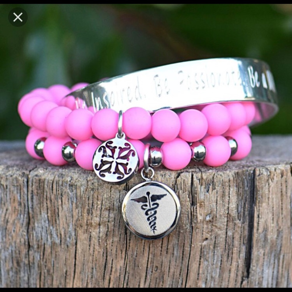 Pink Rustic Cuff